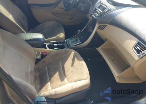 2013 Hyundai Elantra Gls z USA, uszkodzony, nr VIN 5NPDH4AE3DH265855